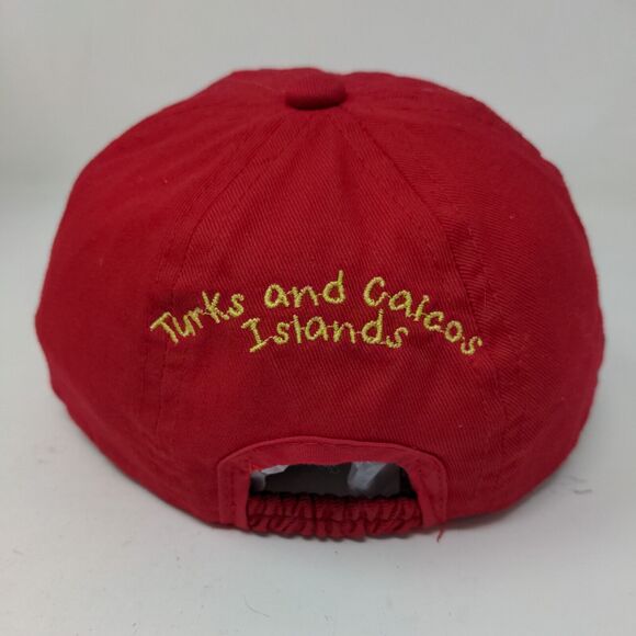 Kid Tees Baby Hat Red Stretchy Embroidered Sea Ocean Creatures Dolphin - Picture 6 of 8